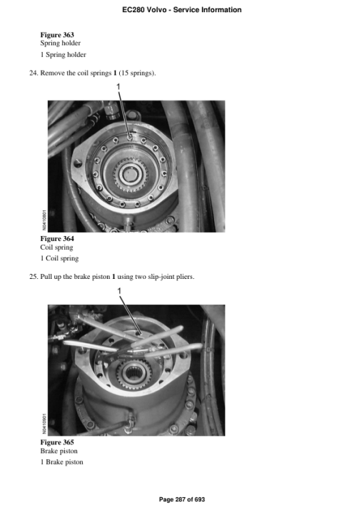 Volvo EC280 Excavator Repair Service Manual - Image 2