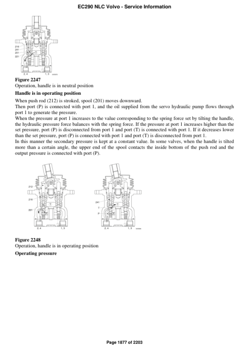 Volvo EC290 NLC Excavator Repair Service Manual - Image 3