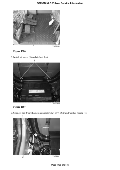 Volvo EC290B NLC Excavator Repair Service Manual - Image 3