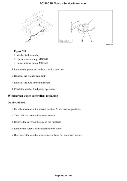 Volvo EC290C NL Excavator Repair Service Manual - Image 4