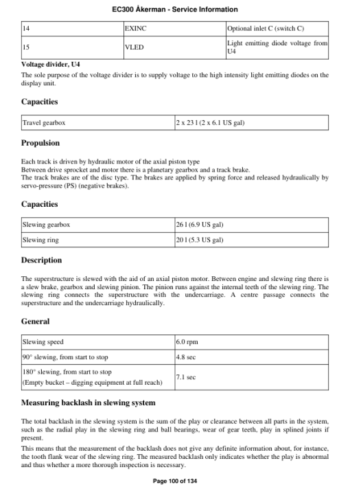 Volvo EC300 Åkerman Excavator Repair Service Manual - Image 2