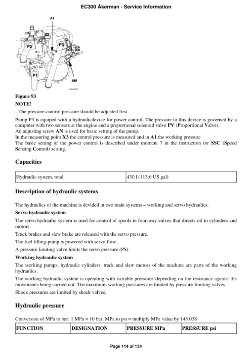 Volvo EC300 Åkerman Excavator Repair Service Manual - Image 3