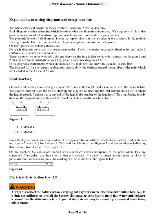 Volvo EC300 Åkerman Excavator Repair Service Manual - Image 5