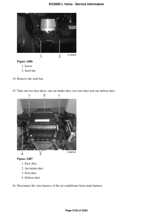 Volvo EC300D L Excavator Repair Service Manual - Image 3