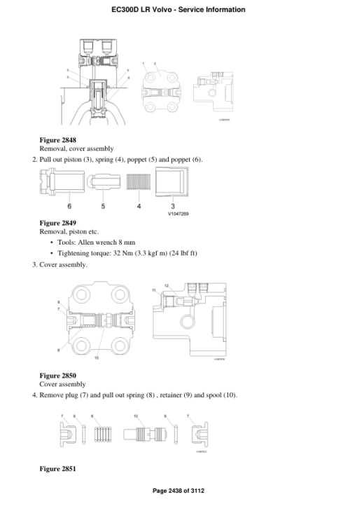 Volvo EC300D LR Excavator Repair Service Manual - Image 3