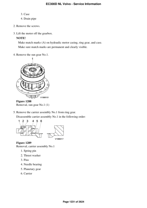 Volvo EC300D NL Excavator Repair Service Manual - Image 2