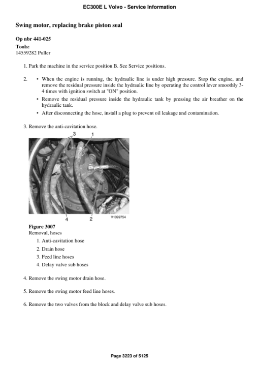 Volvo EC300E L Excavator Repair Service Manual - Image 3