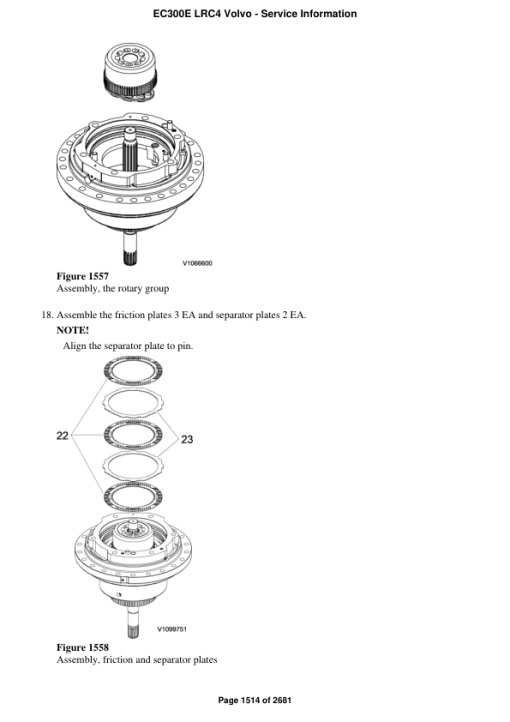 Volvo EC300E LRC4 Excavator Repair Service Manual - Image 3