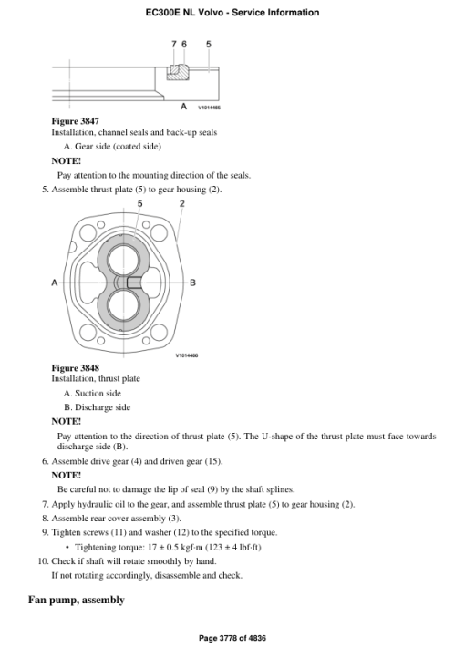 Volvo EC300E NL Excavator Repair Service Manual - Image 4