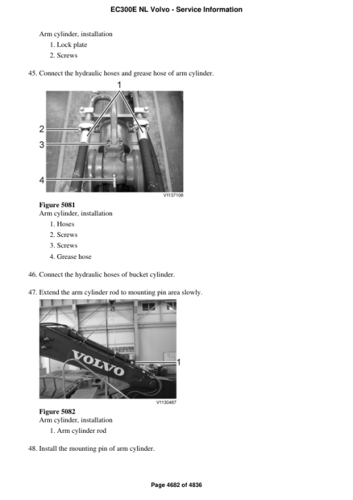 Volvo EC300E NL Excavator Repair Service Manual - Image 5