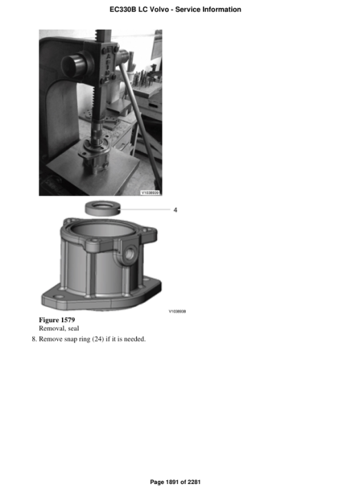 Volvo EC330B LC Excavator Repair Service Manual - Image 4