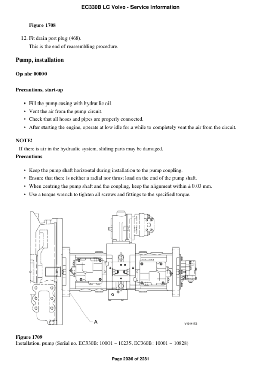 Volvo EC330B LC Excavator Repair Service Manual - Image 5