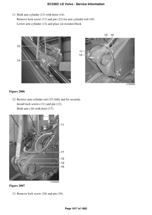 Volvo EC330C LD Excavator Repair Service Manual - Image 3