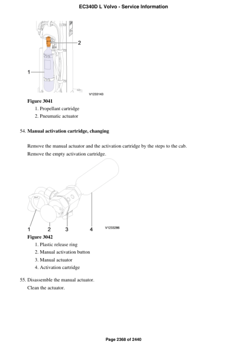 Volvo EC340D L Excavator Repair Service Manual - Image 5