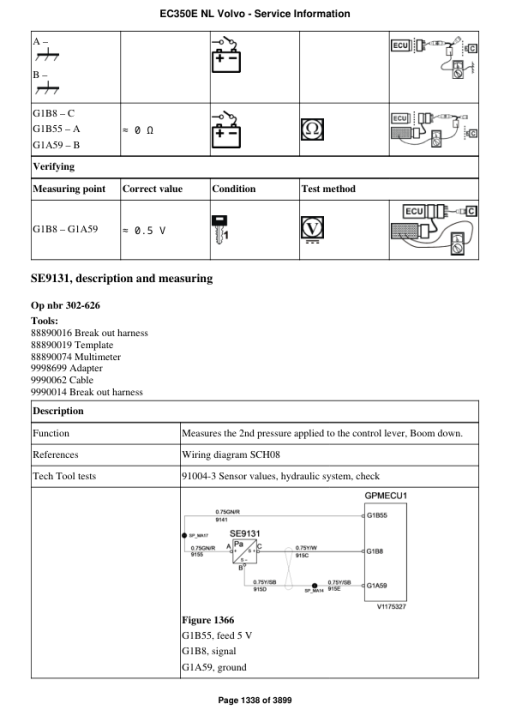 Volvo EC350E NL Excavator Repair Service Manual - Image 2