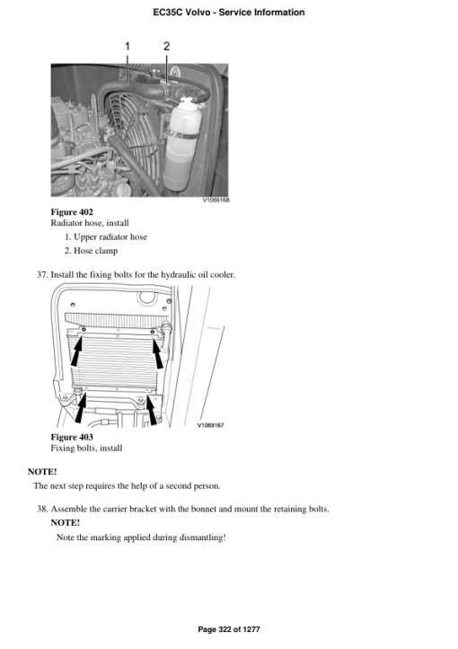 Volvo EC35C Compact Excavator Repair Service Manual - Image 3