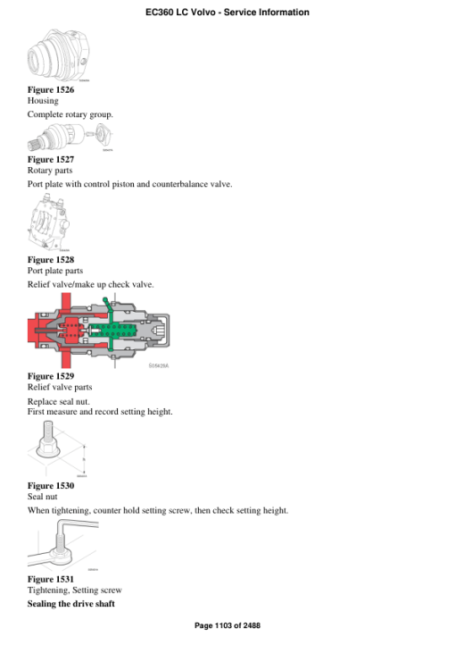 Volvo EC360 LC Excavator Repair Service Manual - Image 2