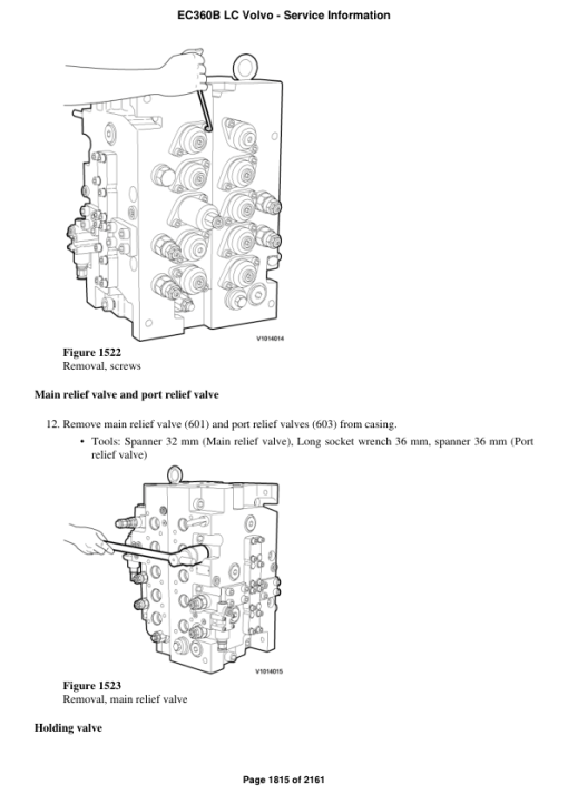 Volvo EC360B LC Excavator Repair Service Manual - Image 4