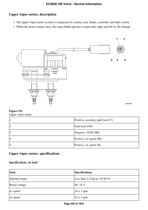 Volvo EC360C HR Excavator Repair Service Manual - Image 5