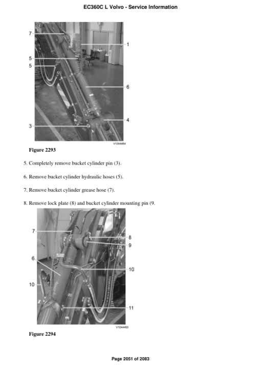 Volvo EC360C L Excavator Repair Service Manual - Image 4