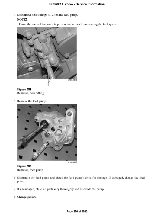 Volvo EC360C L Excavator Repair Service Manual - Image 5