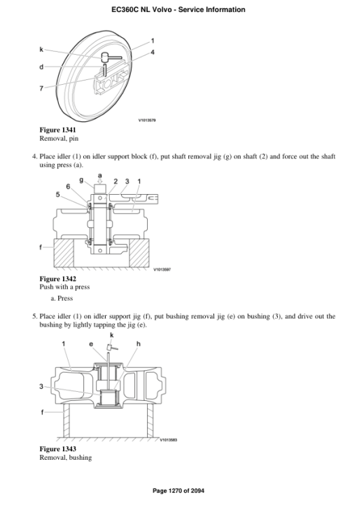 Volvo EC360C NL Excavator Repair Service Manual - Image 2