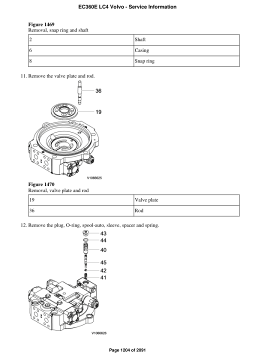 Volvo EC360E LC4 Excavator Repair Service Manual - Image 2