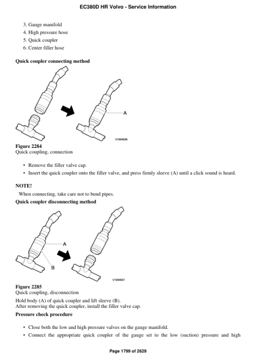 Volvo EC380D HR Excavator Repair Service Manual - Image 3