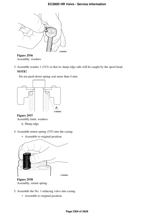 Volvo EC380D HR Excavator Repair Service Manual - Image 4