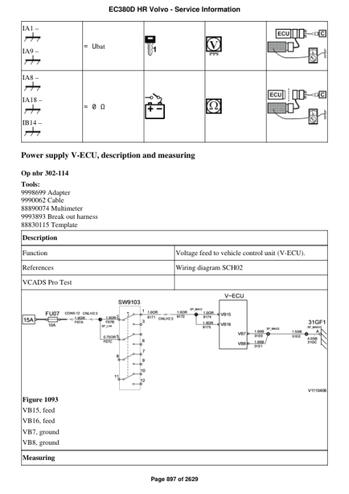 Volvo EC380D HR Excavator Repair Service Manual - Image 5