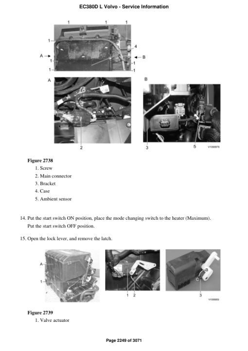 Volvo EC380D L Excavator Repair Service Manual - Image 3