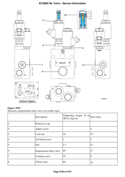 Volvo EC380D NL Excavator Repair Service Manual - Image 3