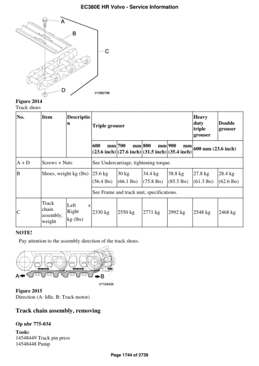 Volvo EC380E HR Excavator Repair Service Manual - Image 2