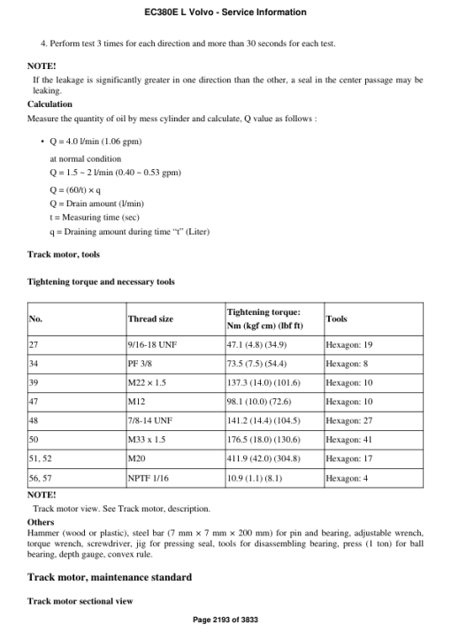 Volvo EC380E L Excavator Repair Service Manual - Image 2