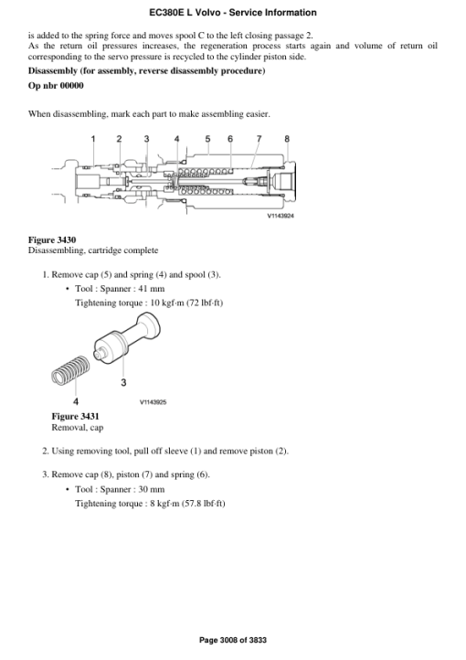 Volvo EC380E L Excavator Repair Service Manual - Image 3