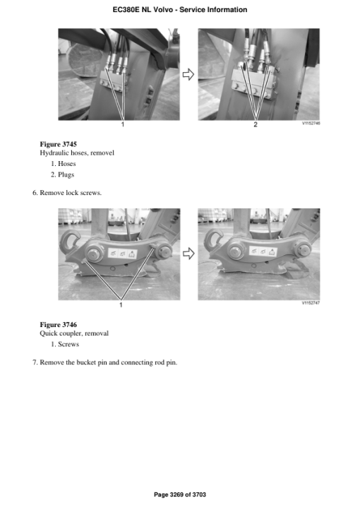 Volvo EC380E NL Excavator Repair Service Manual - Image 4