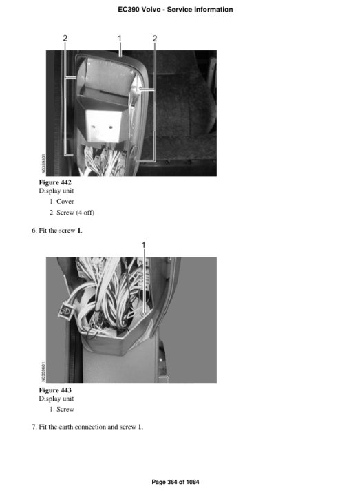 Volvo EC390 Excavator Repair Service Manual - Image 2