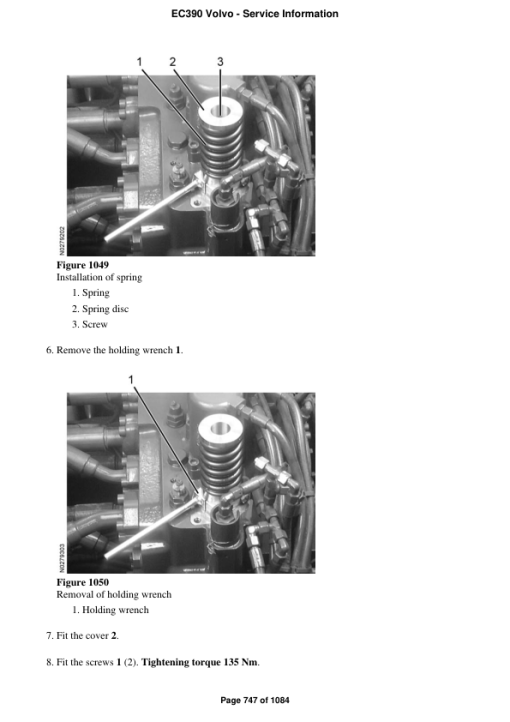 Volvo EC390 Excavator Repair Service Manual - Image 5