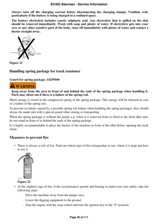 Volvo EC420 Åkerman Excavator Repair Service Manual - Image 2