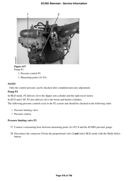 Volvo EC450 Åkerman Excavator Repair Service Manual - Image 3