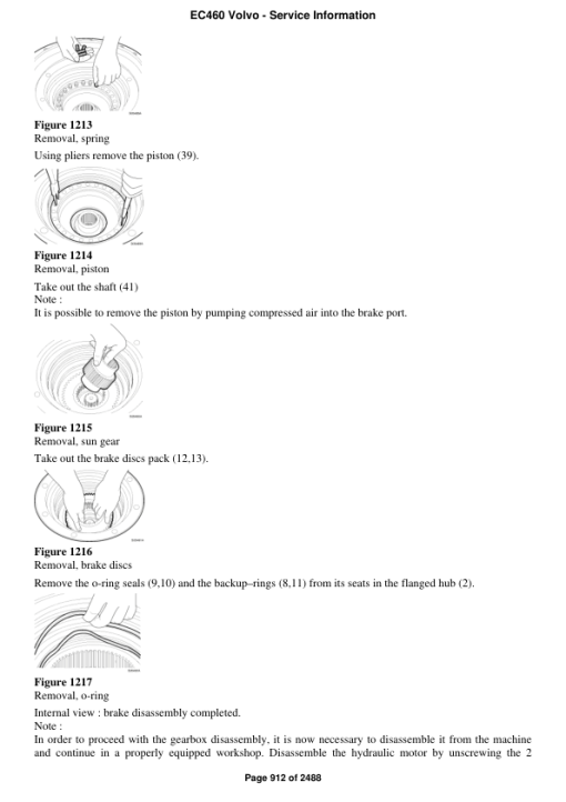 Volvo EC460 Excavator Repair Service Manual - Image 5