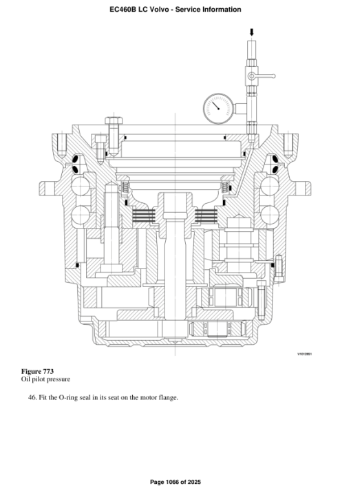 Volvo EC460B LC Excavator Repair Service Manual - Image 2