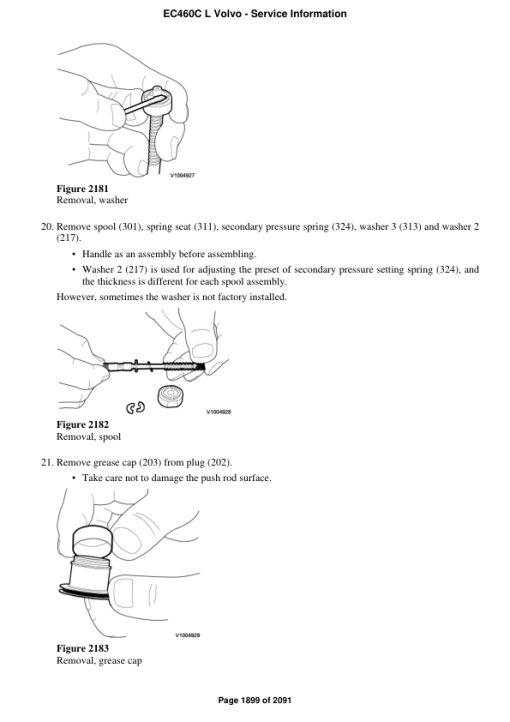 Volvo EC460C L Excavator Repair Service Manual - Image 5