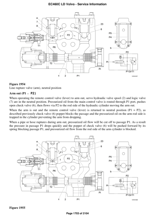 Volvo EC460C LD Excavator Repair Service Manual - Image 2