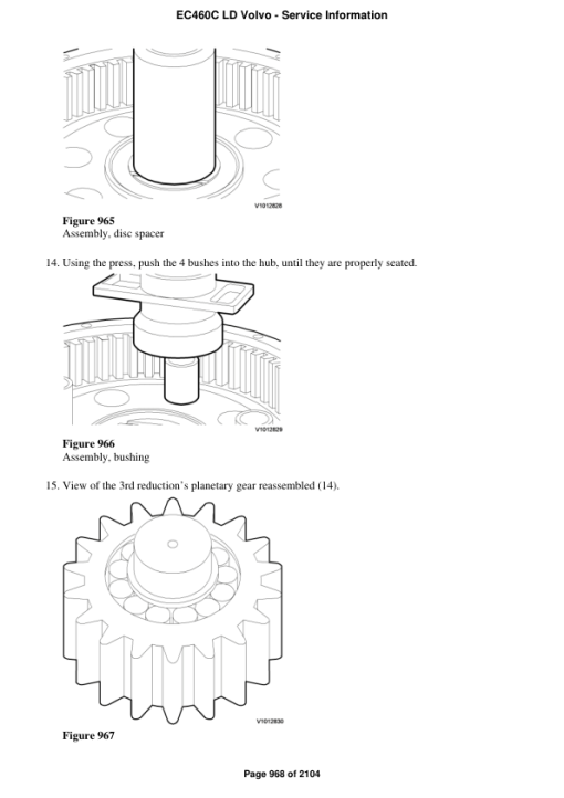 Volvo EC460C LD Excavator Repair Service Manual - Image 5