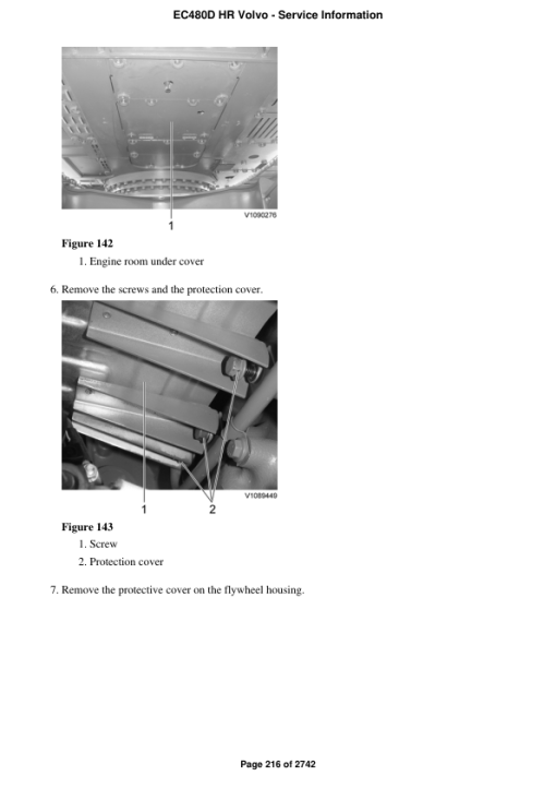 Volvo EC480D HR Excavator Repair Service Manual - Image 4