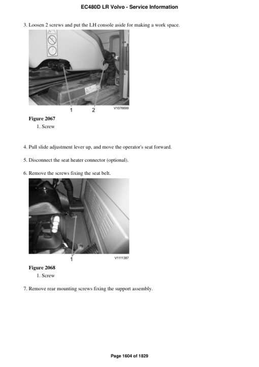 Volvo EC480D LR Excavator Repair Service Manual - Image 2