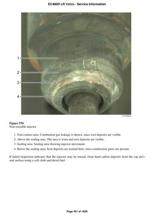 Volvo EC480D LR Excavator Repair Service Manual - Image 3