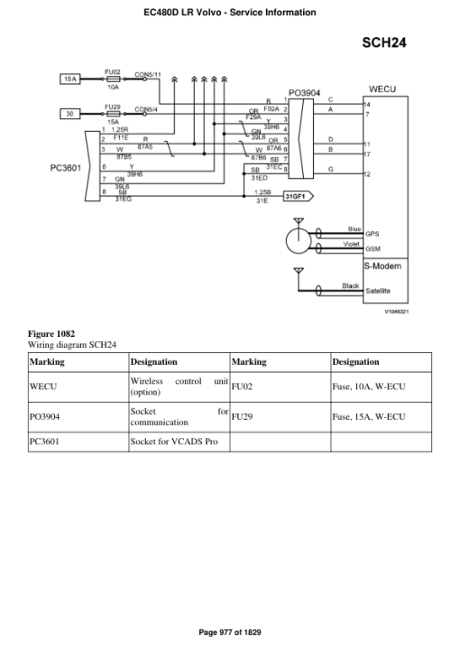 Volvo EC480D LR Excavator Repair Service Manual - Image 5