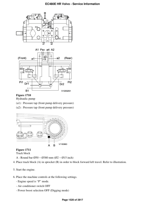 Volvo EC480E HR Excavator Repair Service Manual - Image 3